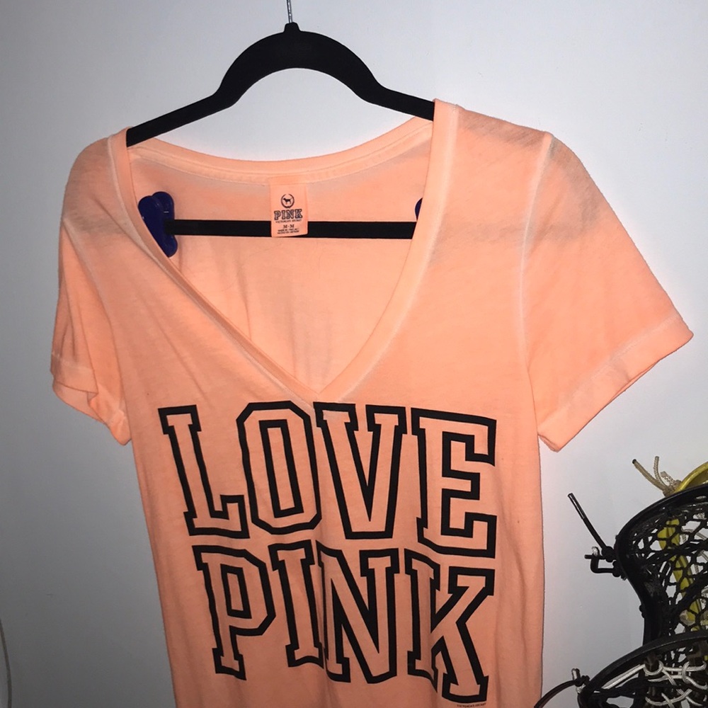 NWOT Victoria secret orange shirt